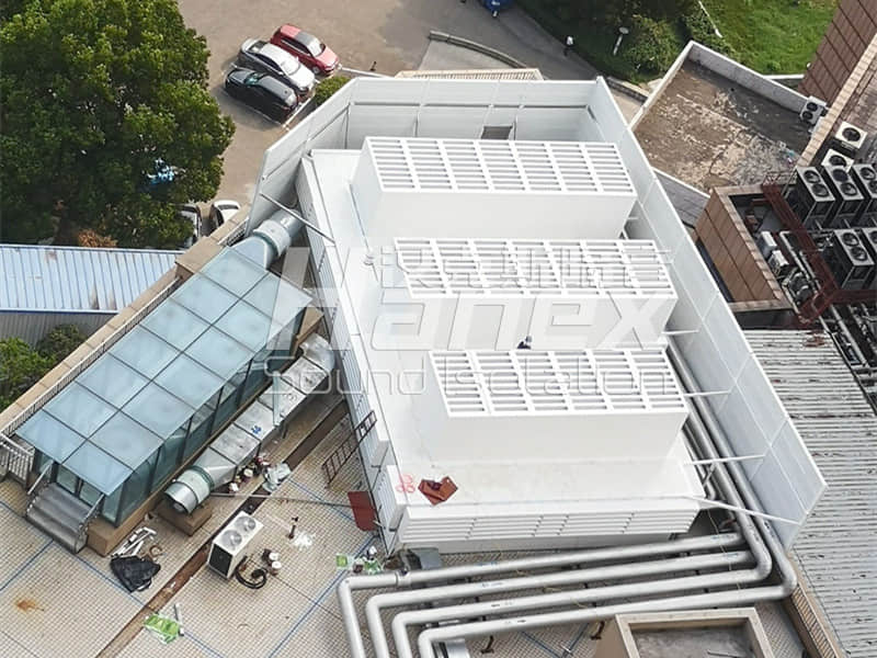 武進人民醫(yī)院中央空調機組噪聲治理