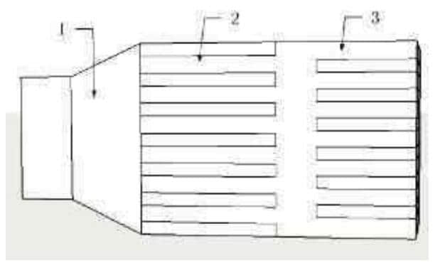 阻抗復合消聲器圖示 阻抗復合消聲器圖示